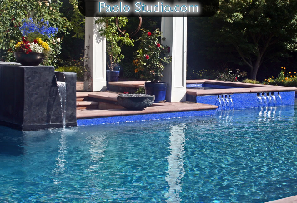 Paolo Studio, Custom Swimming Pool by International Pool Designer